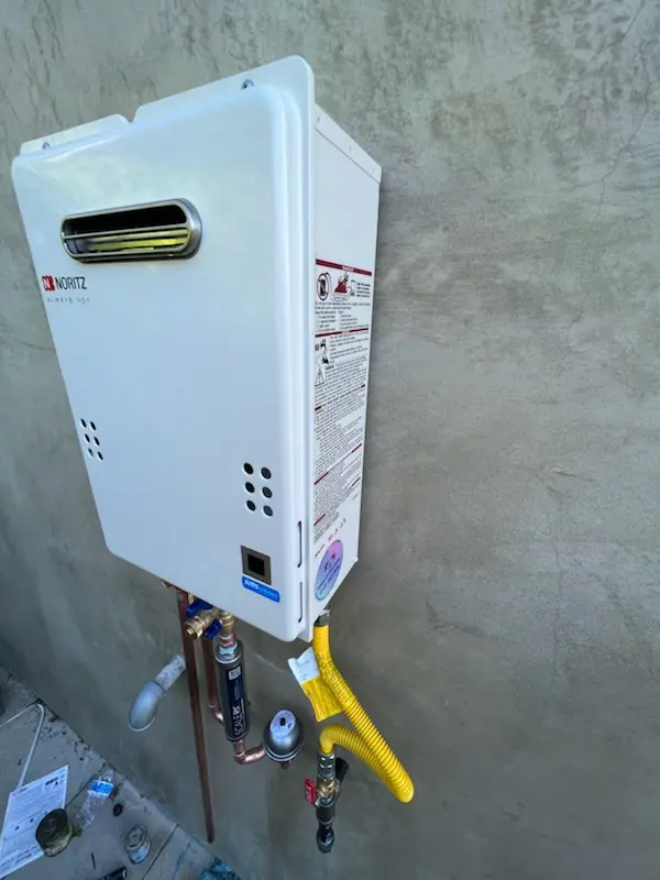 Tankless water heater installation for Hawthorne homes